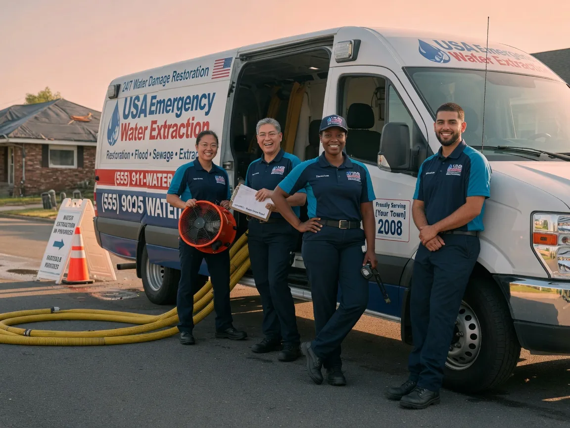 Emergency Water Removal company in Cement, OK